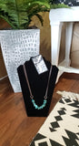Teal Chunky Necklace